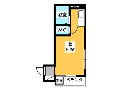 リバーサイドオオハシ(ワンルーム/7階)の間取り写真