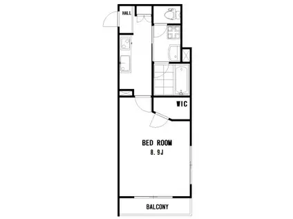 シャーメゾンアネシー(1K/1階)の間取り写真