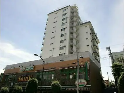 牛込ハイマンション(3DK/7階)の外観写真