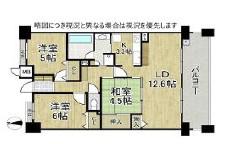 シェルメール長堂(3LDK/2階)の間取り写真