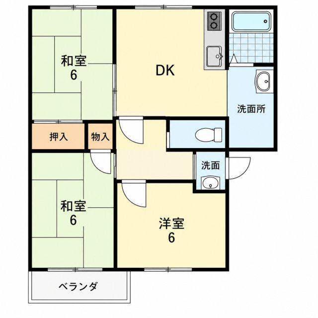 リバーサイド朝霧A棟