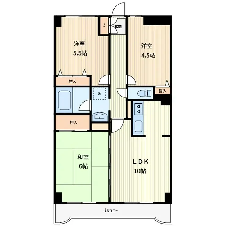 ダイヤメゾン戸田公園 9階階 間取り