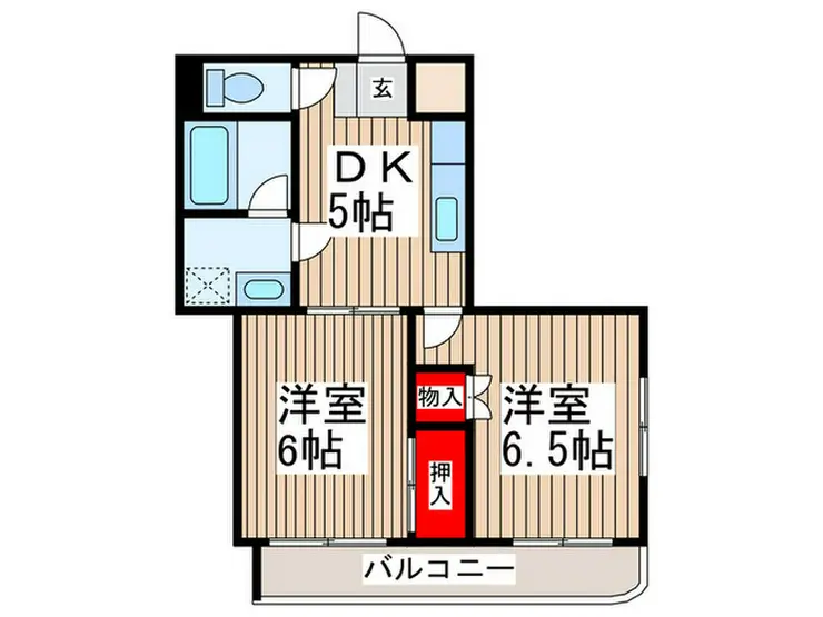 アート ヒル 1階階 間取り
