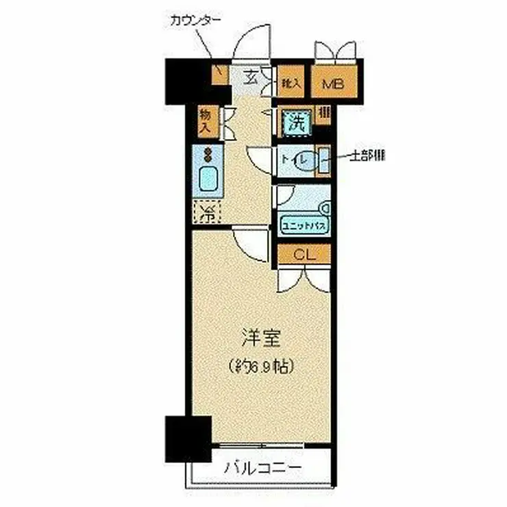 パレステュディオ神田神保町 4階階 間取り