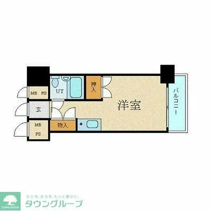 メゾン・ド・マジュール 8階階 間取り