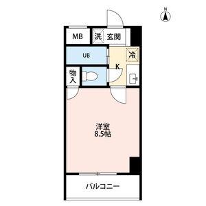 マザック新栄(1K/10階)の間取り写真