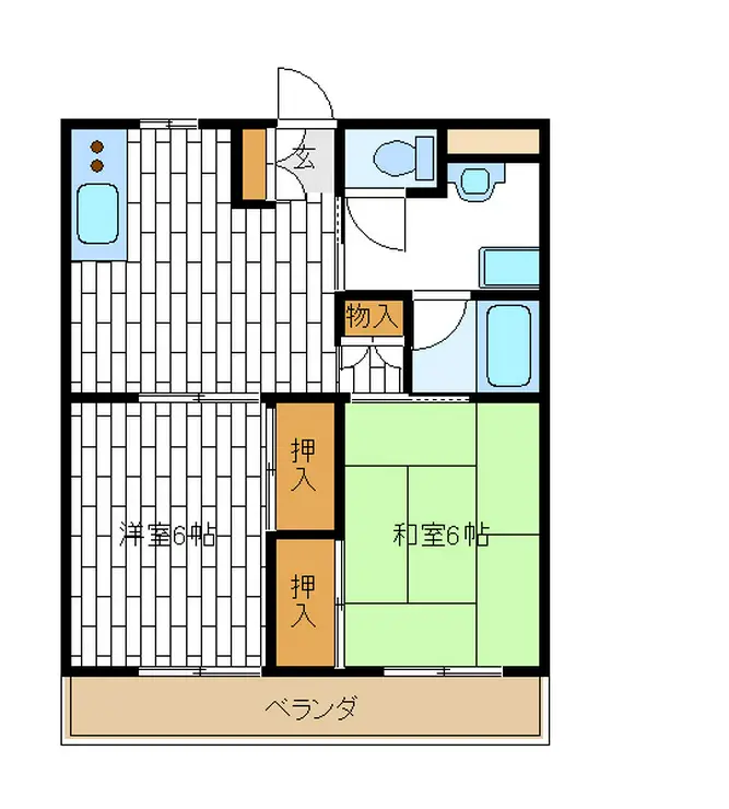グローバル西葛西 4階階 間取り