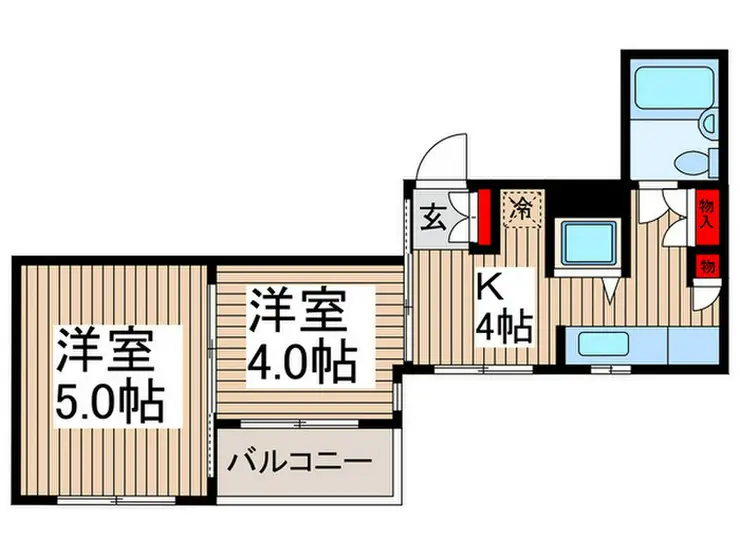 パルクハイム 2階階 間取り