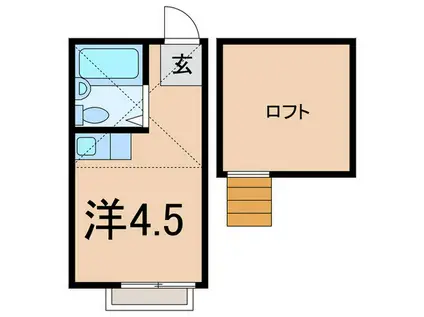 アークハイツ成増(ワンルーム/3階)の間取り写真