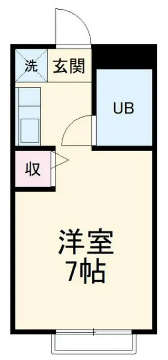 パシフィック桜木 1階階 間取り