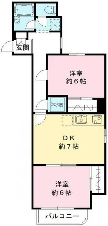 サンフローレ 3階階 間取り