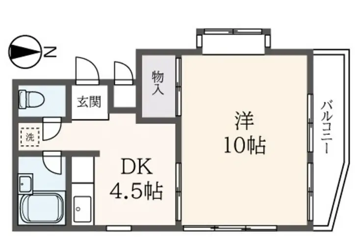 ベルポアン多摩川 3階階 間取り
