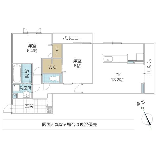 DS LIEN B B号地(2LDK/2階)の間取り写真