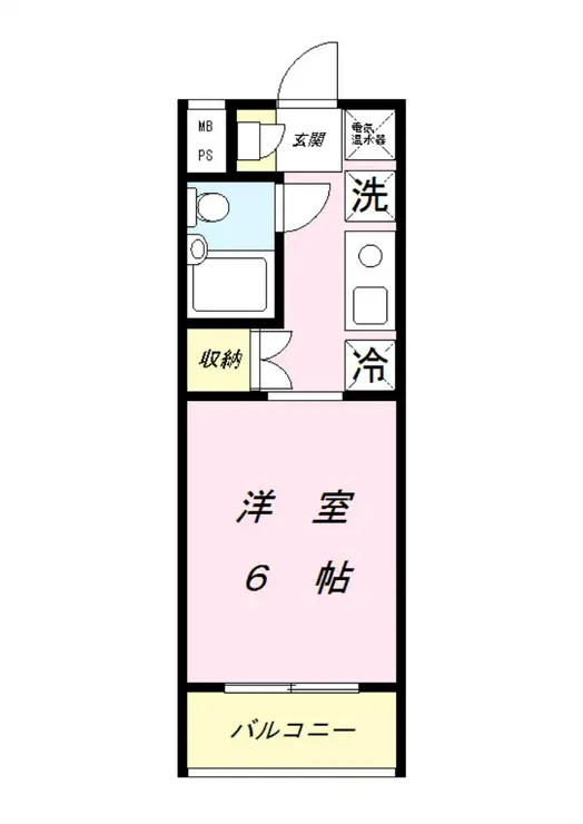 ウイング8 2階階 間取り