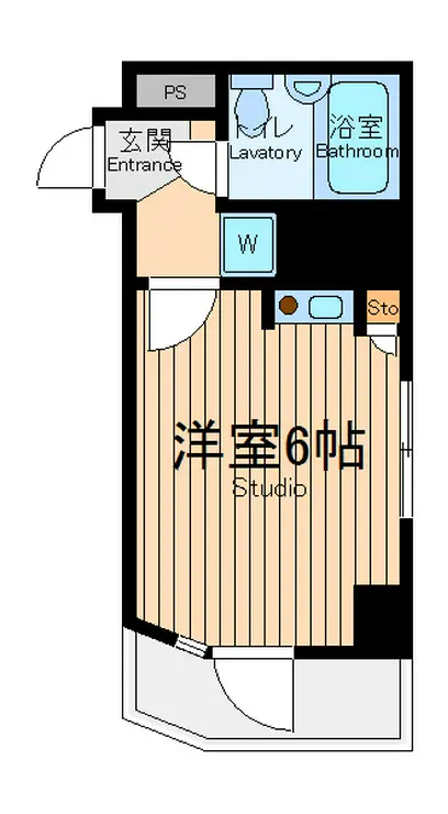 クリオ川崎東弐番館 8階階 間取り