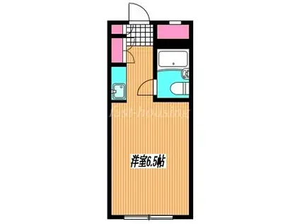 パークハイム吉祥寺(ワンルーム/2階)の間取り写真