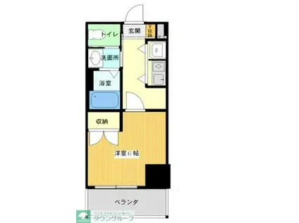 RIREIUCHI リールイウチ(1K/3階)の間取り写真