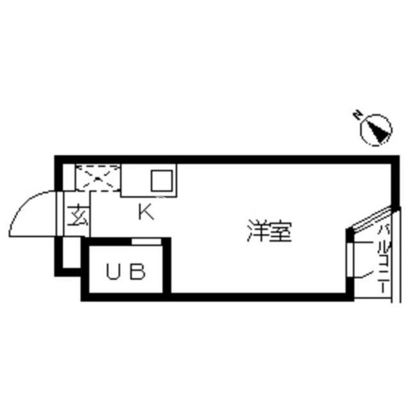 TOP錦糸町(ワンルーム/2階)の間取り写真