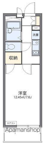 レオパレスムーンライトスクエア(1K/2階)の間取り写真