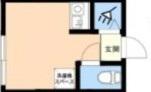 TOKYOβ大宮(ワンルーム/1階)の間取り写真