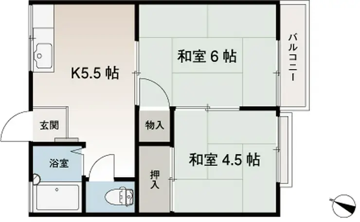 エミネンス藤 2階階 間取り