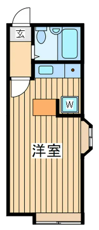 パレットハウス 1階階 間取り