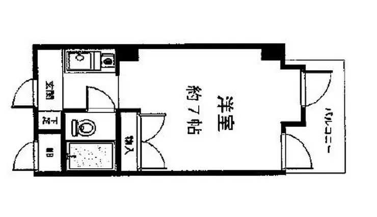 CKすずかけ台 8階階 間取り