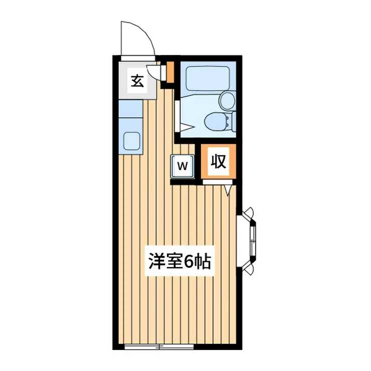 レノアール東横 1階階 間取り