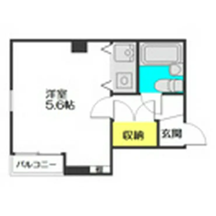 クリオ大森壱番館 8階階 間取り