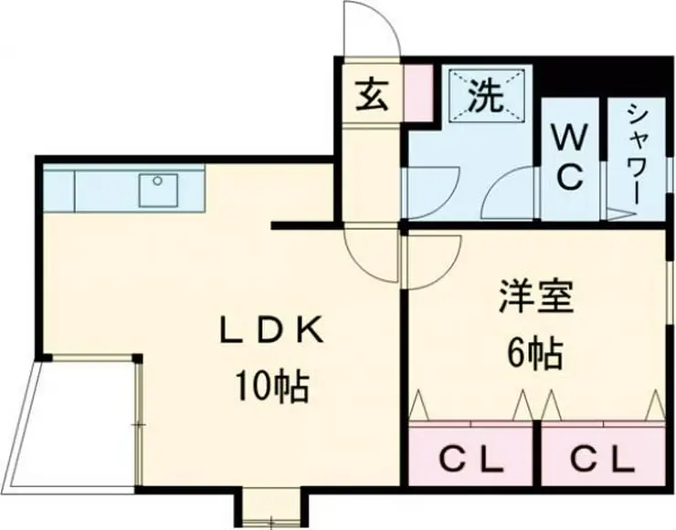 つつじヶ丘パティオアゼリー 4階階 間取り