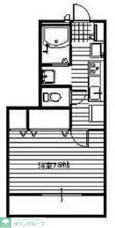 ソレジオ中浦和 2階階 間取り