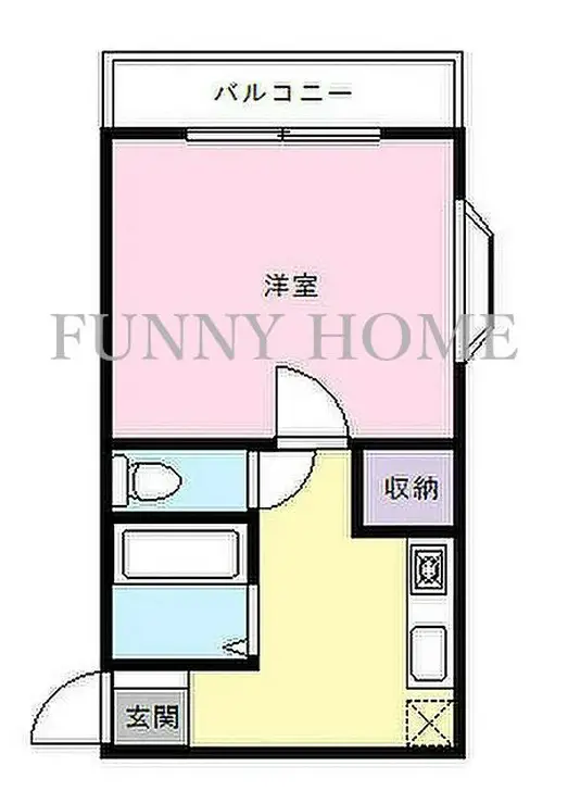 AIマンション 4階階 間取り