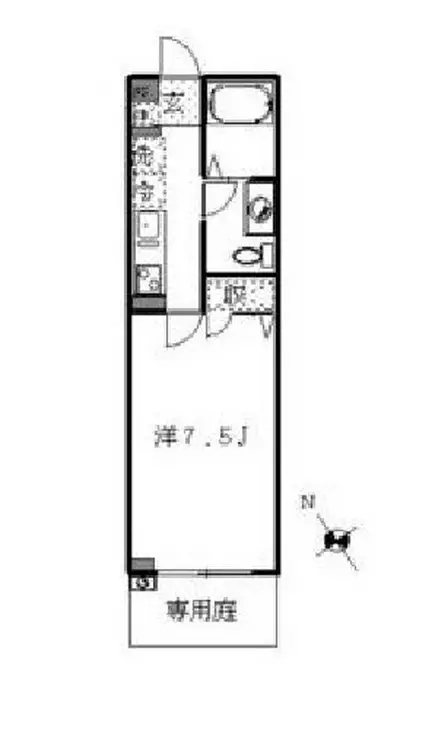 ピノセーノ 1階階 間取り