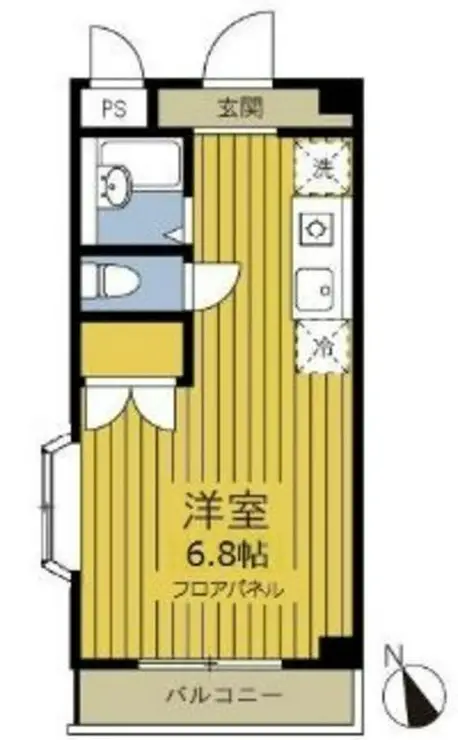 アーバンヒルズ 4階階 間取り