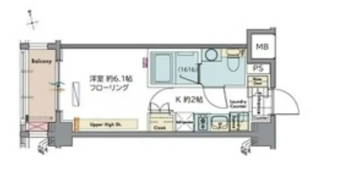 マスターズコート木場公園ブラン 4階階 間取り