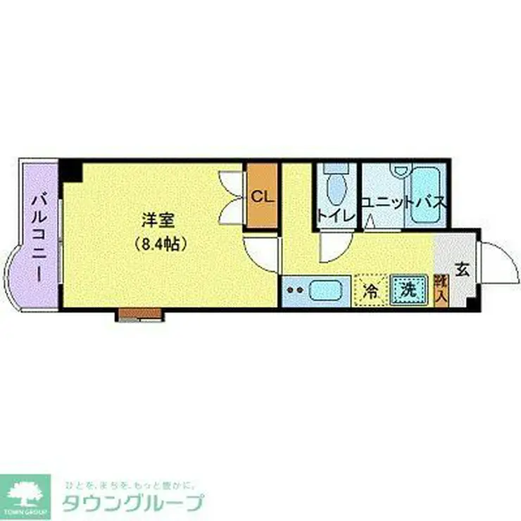 NASIC柏 5階階 間取り