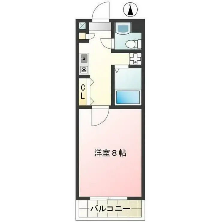 エトワール八王子 5階階 間取り