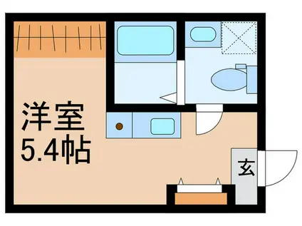 HJ PLACE KOMABA(ワンルーム/2階)の間取り写真