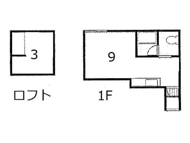プレジデント・N(1K/3階)の間取り写真