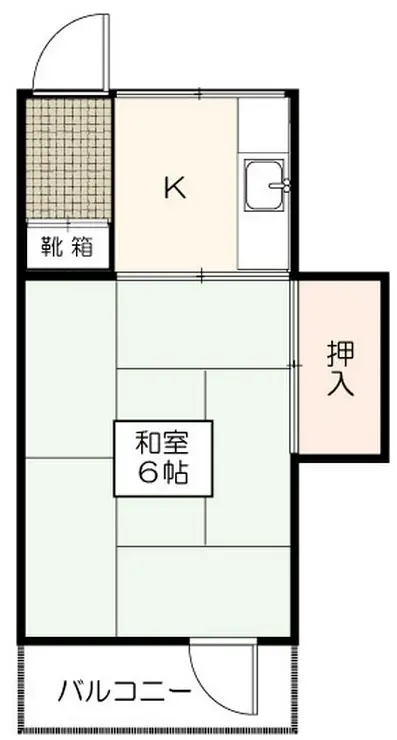 三谷ストアビル 3階階 間取り