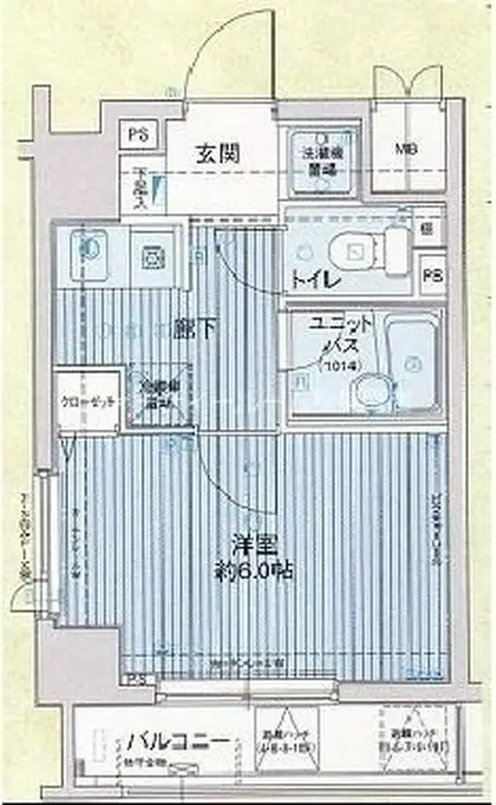 メインステージ護国寺II 10階階 間取り