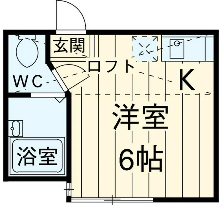 ユナイト追浜ヴィーナス 2階階 間取り