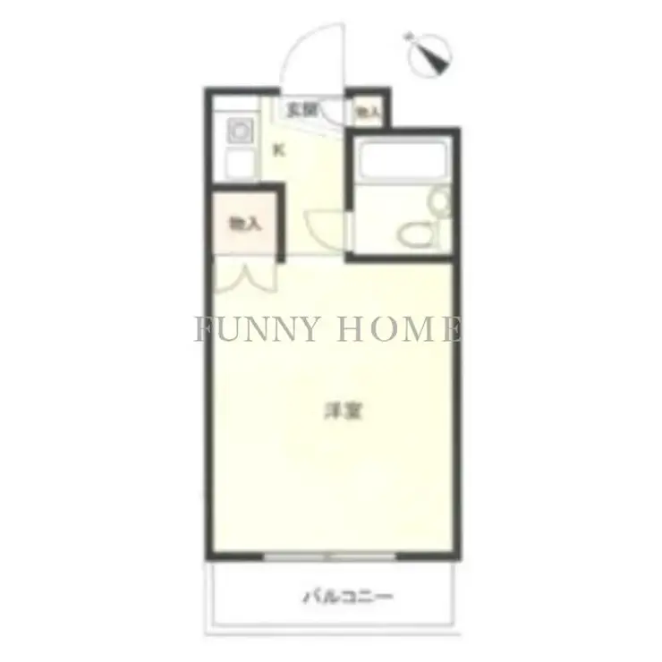 日興パレス永福町 1階階 間取り