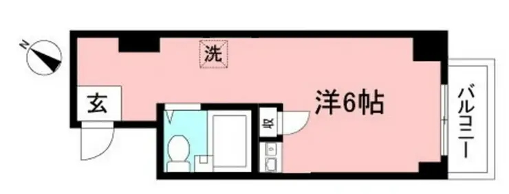 トミーハイツ 4階階 間取り