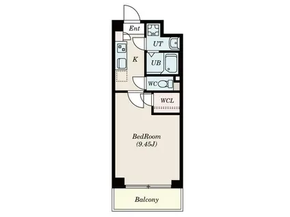 S-FORT四日市元町(1K/5階)の間取り写真