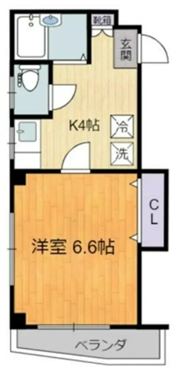 ザ・フォートクワハラ 4階階 間取り