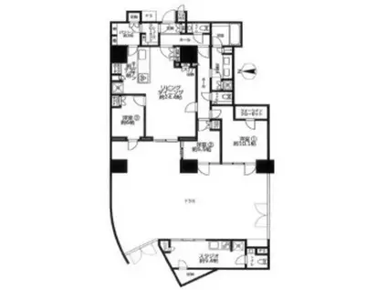 三田ガーデンヒルズ イーストヒル(3SLDK/1階)の間取り写真