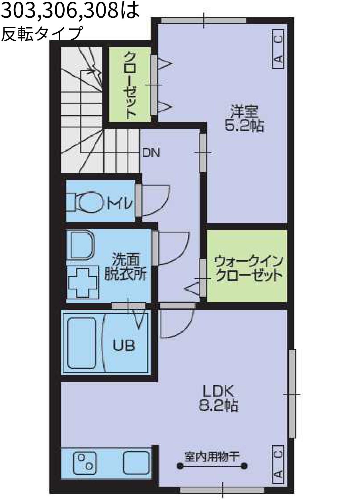 泉町3階建て VIVIANA TOP(1LDK/3階)の間取り写真