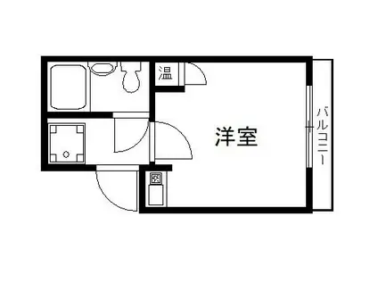 アルヴィラージュ(1K/4階)の間取り写真
