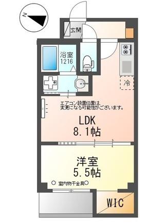 CHARME TOIT シャルム トワ(1LDK/2階)の間取り写真
